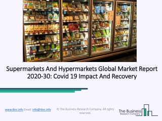 Supermarkets And Hypermarkets Market Industry Trends And Emerging Opportunities Till 2030