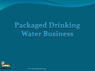 Packaged Drinking Water Business