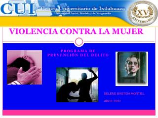 VIOLENCIA CONTRA LA MUJER