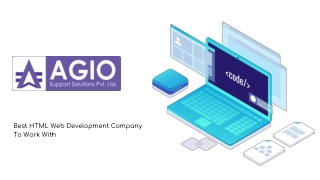 Agio: Best HTML Web Development Company To Work With
