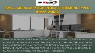 Low Cost Modular Kitchen Manufacturer Company in Faridabad