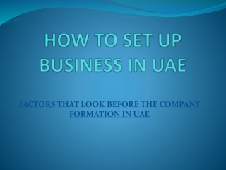 BusinesBusiness Setup in UAE LLC |  Company Formation in UAE