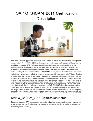 C_S4CAM_2011-PDF Questions and Answers