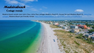 Johns pass cottages | vacation rentals madeira beach fl