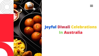 Joyful Diwali Celebrations In Australia