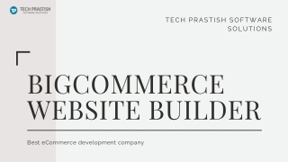 Bigcommerce Developers with Higher Skills