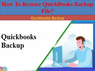 How To Restore QuickBooks Backup File?