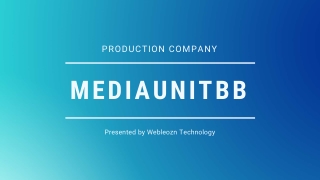 Television Production In Melbourne