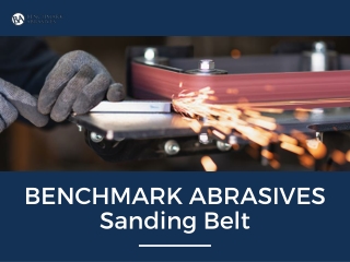 Benchmark Abrasives Sanding Belts