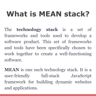 Mean Stack Training in Delhi