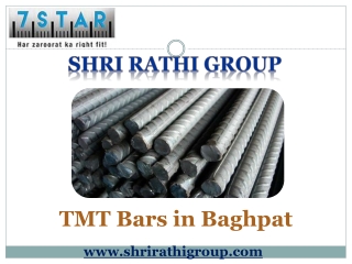 TMT Bars In Baghpat– Shri Rathi Group
