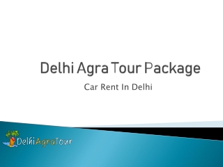 cheapest car rental services in Delhi