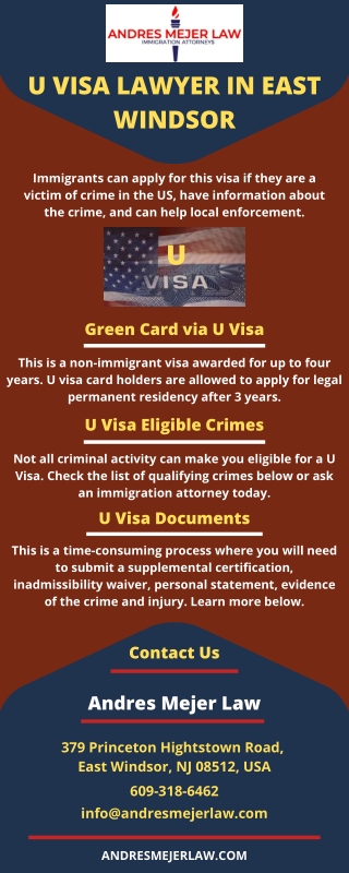 U Visa Lawyer In East Windsor