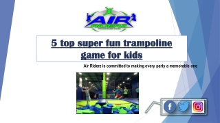 5 top super fun trampoline game for kids