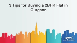 3 Tips for Buying a 2BHK Flat in Gurgaon