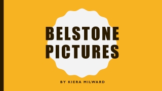Belstone Pictures PowerPoint