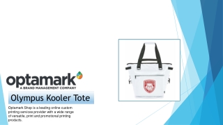 Custom Olympus Kooler Tote - Optamark