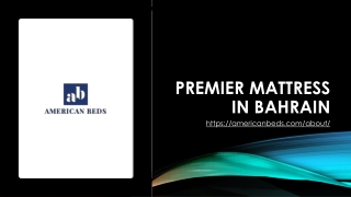 Premier Mattress in Bahrain
