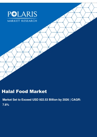 Halal Food Market Strategies and Forecasts, 2020 to 2026