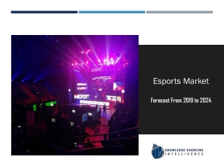 Esports Market to be Worth US$2214.584 million