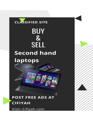 Second hand laptops