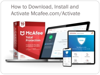 How to Download and Activate Mcafee on MAC- Mcafee.com/Activate on Windows