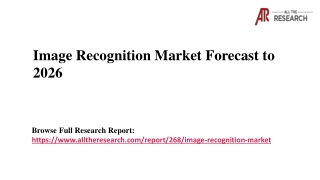 Image Recognition Market Forecast to 2026