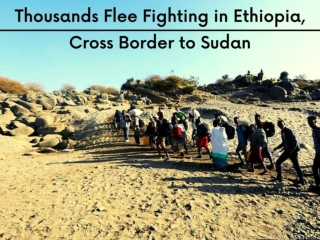 Thousands flee fighting in Ethiopia, cross border to Sudan