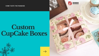 Get Quality Custom Cupcake Boxes In Wholesale | Cupcake Packaging