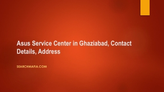 Asus Service Center in Ghaziabad, Contact Details, Address