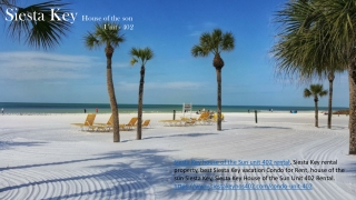 Siesta Key Vacation Condo Rentals 402