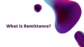 What is Remittance?