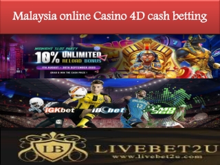 Malaysia Online Casino 4D Cash Betting