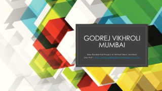 Godrej New Residential Project in Vikhroli Mumbai