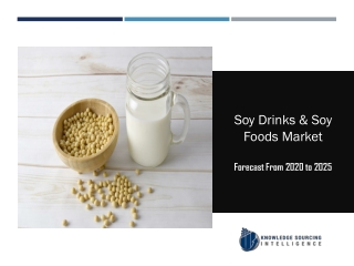 Soy Drinks & Soy Foods Market to be Worth US$59.319 billion in 2024