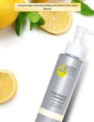 4 Surprisingly Hydrating Makeup Products From Juice Beauty