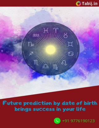 Future prediction by date of birth brings success in your life