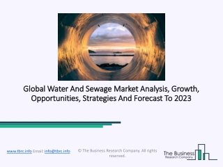 Water And Sewage Market Value, Growth Factor, Trends, Size, And Challenges