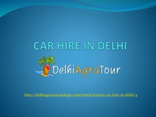 Car hire in Delhi