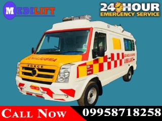 Get Best and Credible Road Ambulance in Tatanagar and Muzaffarpur at Low Cost by Medilift