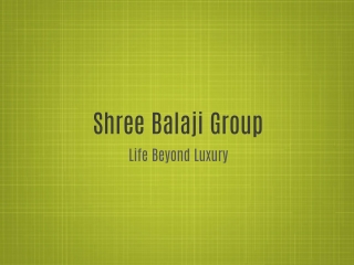 Best Real Estate Projects in Vadodara | Shree Balaji Group