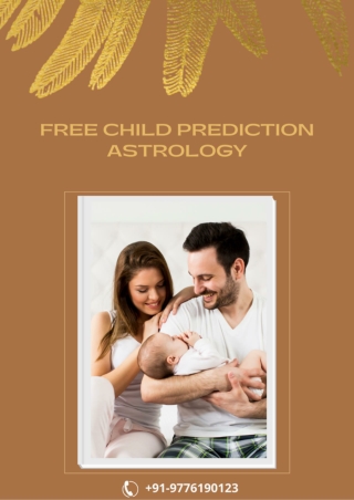 Influences of free child prediction astrology for pregnancy