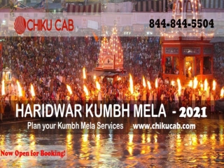 Haridwar Kumbh Mela 2021 Car Rental Booking Service - Chiku Cab Service