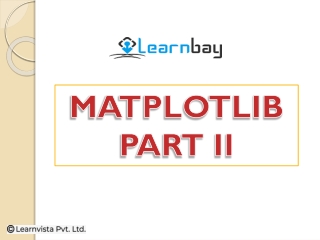 MATPLOTLIB-PART 2