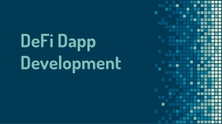 DeFi Dapp Development Company