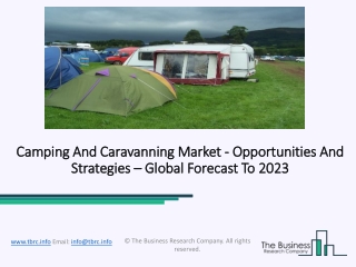 Global Camping And Caravanning Market Opportunities And Strategies To 2030