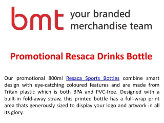 Promotional Resaca Drinks Bottle