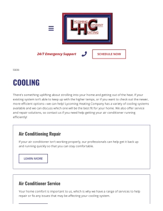 Lycoming Heating Company - The Best Choice for Air Conditioner Repair/Installation Services in Pennsylvania United State