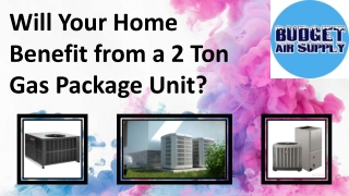 Will Your Home Benefit from a 2 Ton Gas Package Unit?