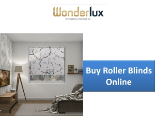 Buy Roller Blinds Online
